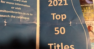 2021 Top 50 Titles (According to Hamilton City Libraries)