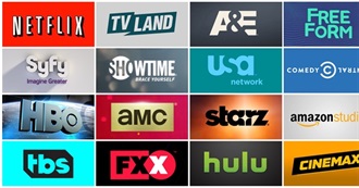 Long List of TV Shows