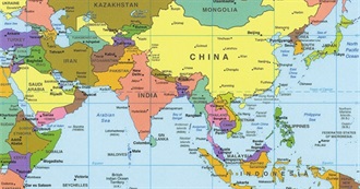 Asian Countries and Their Capital Cities