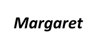 10 Well Known People Named Margaret