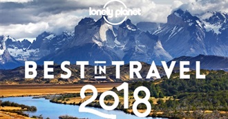 Lonely Planet&#39;s Travel Recommendations 2018