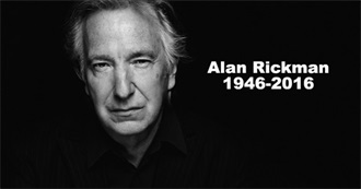 Alan Rickman Filmography (2018)