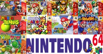 All 388 N64 Games (US/EU/JP)