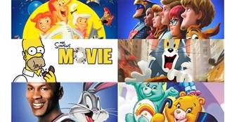 Non Disney Animated Movies (Based on Animated TV Series or Shorts)