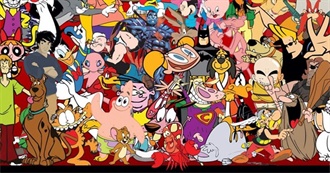 Red Red Cartoon Characters