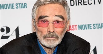 Burt Reynolds Filmography (2018)