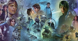 Everything Star Wars (Movies, Series, Specials, and Shorts)