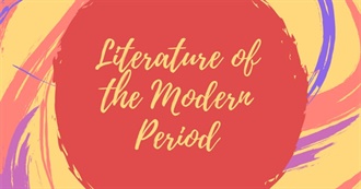 Durham Level 2: Literature of the Modern Period Reading List