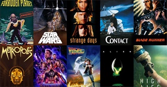 Adam&#39;s Current Top 100 Science Fiction Movies