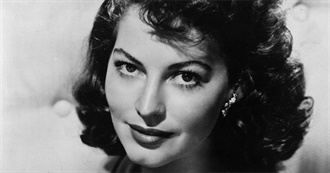 Ava Gardner Movieography