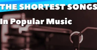 Shortest Songs in Pop &amp; Rock