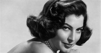 Ava Gardner Filmography