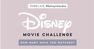 Disney Movie Challenge [Kelseyinlondon]