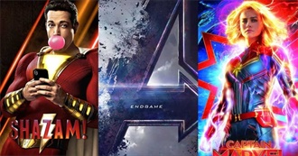 2019 Superhero Movies (Update)