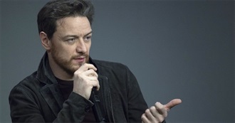 James McAvoy Filmography (June 2018)