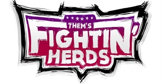 Them&#39;s Fightin&#39; Herds Characters