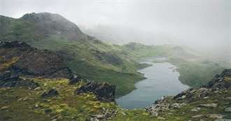 A Mountain, a Lake, a River