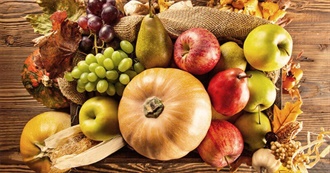 Autumnal Fruits and Veggies