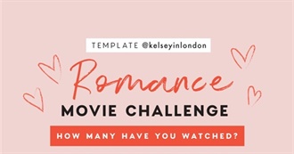 Romance Movie Challenge [Kelseyinlondon]