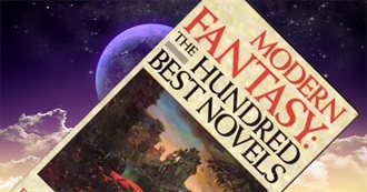 Modern Fantasy: The 100 Best Novels (1946-1987) From Guide by David Pringle