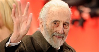 Christopher Lee Movies That Cora Saw