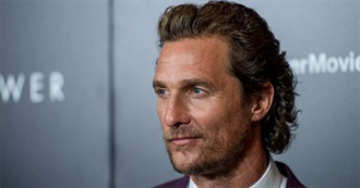 Matthew McConaughey, Filmography