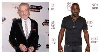 Ian McKellen and Idris Elba