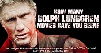 The Dolph Lundgren List