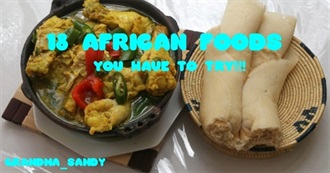 18 African Foods You Have to Try!!!