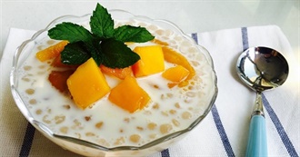 Foods With Sago/Tapioca