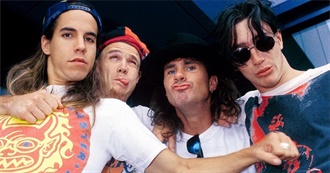 20+ Favorites By: Red Hot Chili Peppers