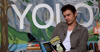 James Franco&#39;s Ideal Book Shelf