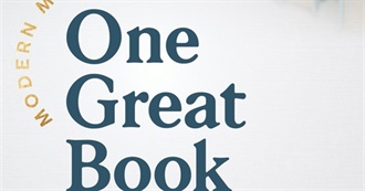 One Great Book Podcast Book List