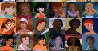 Courtney&#39;s Favorite Female Animated Characters