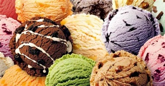 66 Ice Cream Flavours