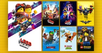 Every Lego Movie and Special