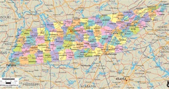 Largest Cities &amp; Seats of Every Tennessee County