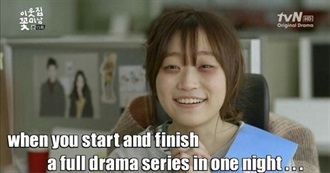 Kdrama Challenge Up to 2018