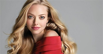 Amanda Seyfried Filmography as of Jan 2018