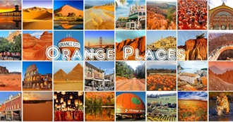 Travel: Orange Places