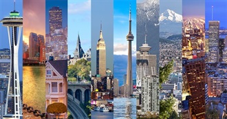 100 Cities Michael Wants to Visit