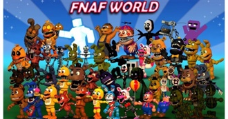 FNAF World Characters