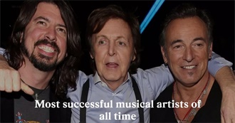 Stacker&#39;s Most Successful Musical Artists of All Time