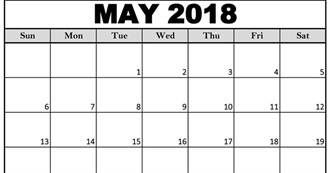 Movies That Were Watched in May 2018