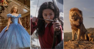 Every Live-Action Remake on Disney+, Ranked (According to IMDb)