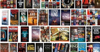 Stephen King&#39;s Bibliography (Up Until August 2024)