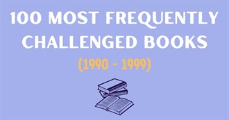 Top 100 Most Frequently Challenged Books (1990-1999)