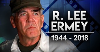 R. Lee Ermey Filmography (2018)