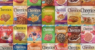 General Mills Cheerios Flavors