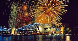 New Eve Parties in Australia